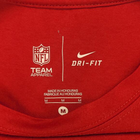 Nike Houston Texans Graphic Short Sleeve Football T Shirt Mens Size M Red - Picture 3 of 9